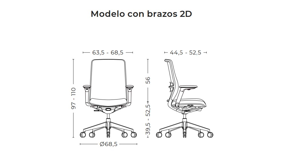 con brazo aswork Mobial